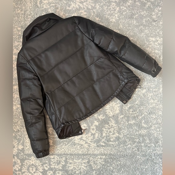 Danier Genuine Leather Down Jacket (like new) - Picture 9 of 9